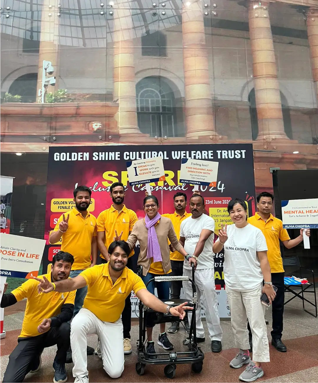 well-being programmes India community