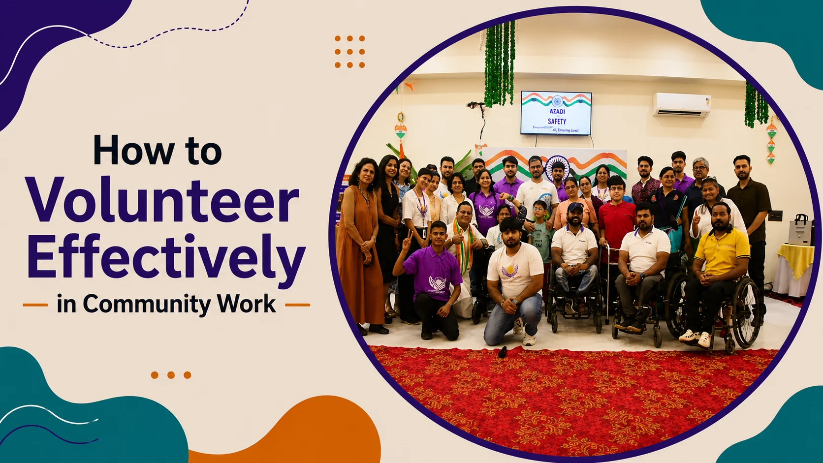 How to volunteer effectively in community work