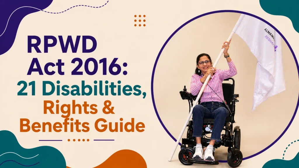 RPWD Act 2016: 21 Disabilities, Rights & Benefits Guide